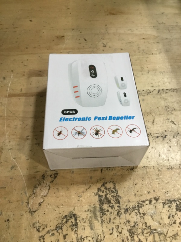 Photo 1 of 2025 Upgraded Ultrasonic Pest Repellent Indoor Insect Repeller, Pest Control, Repellent Roach, Mouse, Bugs, Mosquito, Mice, Spider, Ant, Rodent Repellent Ultrasonic Plug in, 3 Mode Switching, 6 Packs