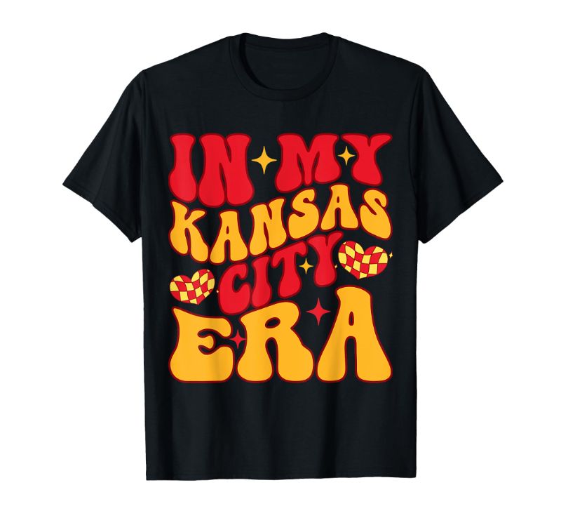 Photo 1 of ( red shirt, size small*) Groovy In My Kansas City Era T-Shirt 12