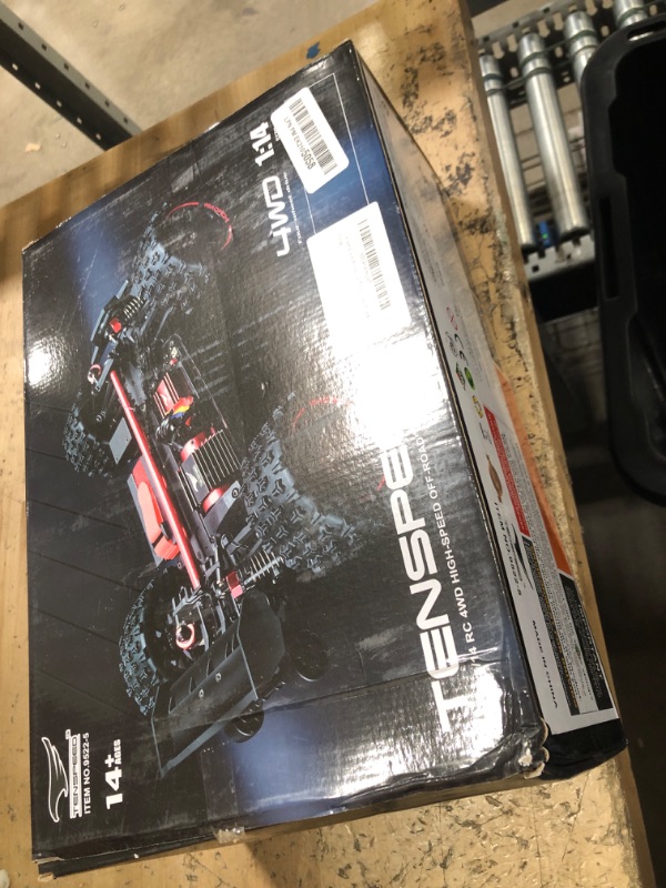 Photo 1 of 1/14 Fast RC Cars for Adults 48+ KM/H. 4WD All Terrain High Speed Remote Control Car.with 2.4 GHz Remote Control.with LED Shell Lights?Two Rechargeable Batteries Truck for Adults & Kids