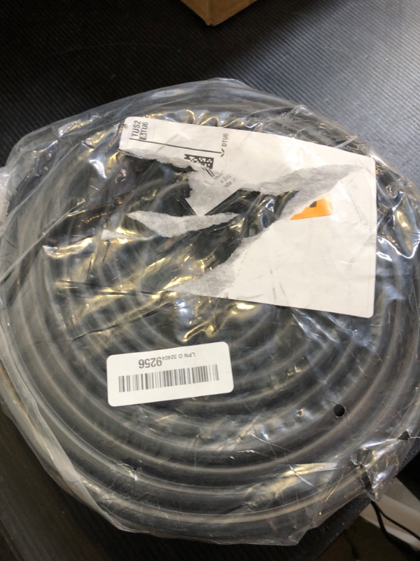 Photo 1 of 16.5FT Garage Door Bottom Seal Rubber 0.19'' P Bulb Bottom Garage Door Weather Stripping for Overhead Door, Weatherproof Strip Replacement Seal Fits 16.5FT Wide or Smaller Doors (Black)