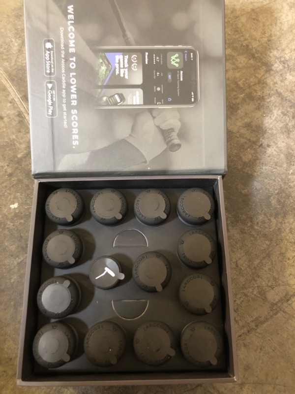 Photo 1 of Limited Edition: Smoke Arccos Smart Sensors - Gen3+ - Golf's Best On Course Tracking System Featuring The First-Ever A.I. Powered GPS Rangefinder