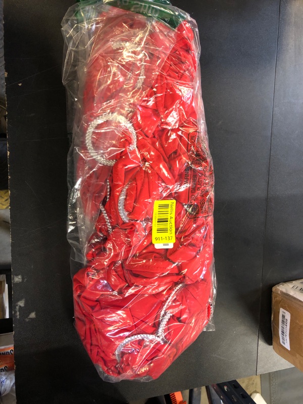 Photo 1 of Babenest Spandex Chair Sashes Bows 30PCS Premium Stretch Chair Cover Band with Buckle Slider Universal Elastic Chair Ties for Wedding Party Ceremony Reception Banquet Decoration (Red)