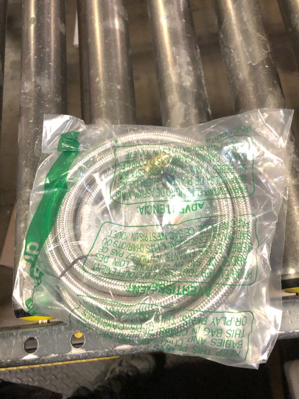 Photo 1 of 6ft Propane Tank Hose Extension with Gauge, POL x 1/4" Inverted Male Flare, Braided Supply Propane Tank Pigtail Hose, for 5-100lb Propane Tank Connection Extend a Stay RV Propane Kit, Dual Regulator
