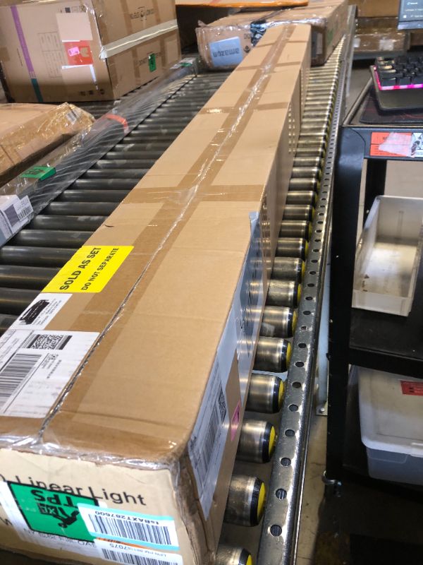 Photo 3 of DAKASON 8FT LED Linear Light, 8Foot LED Shop Lights 100/80/60W 3/4/5000K CCT Selectable, Commercial 8Feet Strip Lighting Fixture for Office Garage Warehouse Market, Flush Mount Suspended ETL 4 Pack