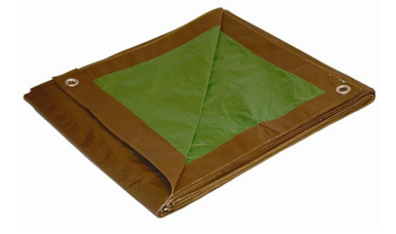Photo 1 of 10x12 Brn/Grn Full Size Tarp
