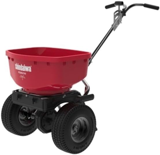 Photo 1 of Shindaiwa 1.36 Cu-Ft. Rock Salt and Ice Melt Broadcast Spreader
