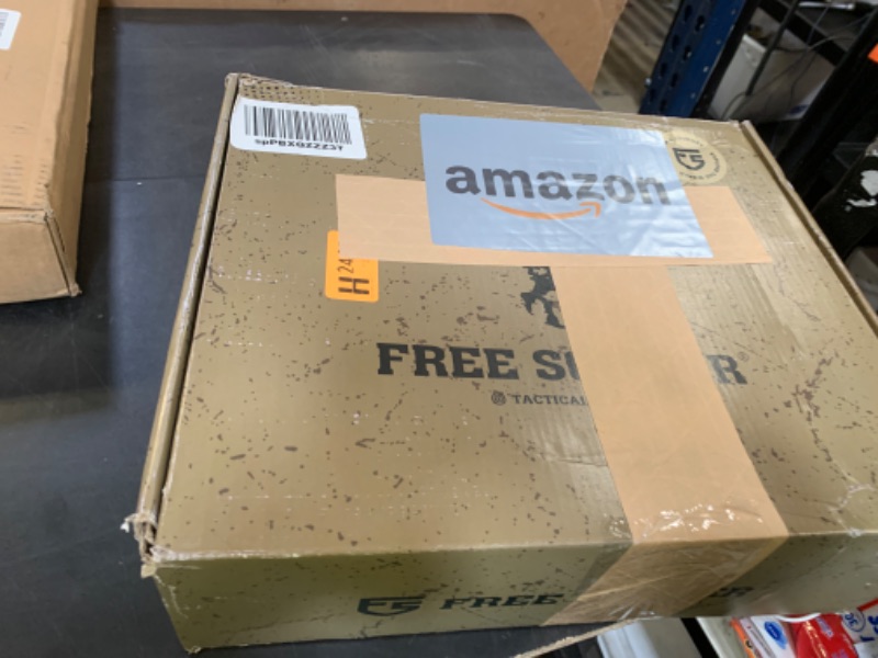 Photo 1 of FREE SOLDIER Men's Waterproof Hiking Boots Lightweight Work Boots Military Tactical Boots Durable Combat Boots(Black 11w US)