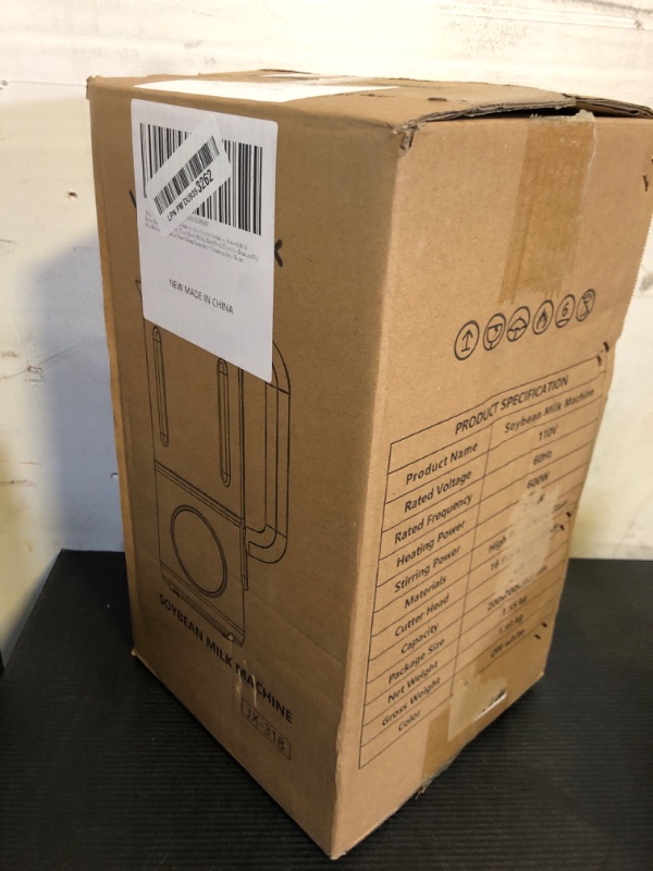 Photo 1 of 47oz Nut Milk Maker,Homemade Soy Milk,Almond Milk,Plant Based Milks,Oat Milk,Coconut,Baby Food,Electric Bean and Nut Milk Machine with Delay Start/24 Hours Timer/Keep Warm/Self-Cleaning/Boil Water