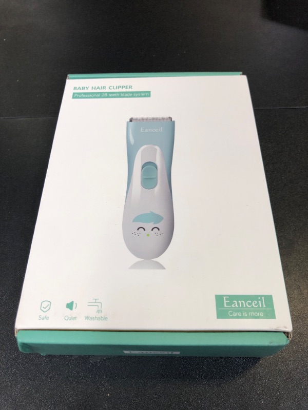 Photo 1 of Baby Hair Clippers, Ceramic Blade Electric Kids Hair Trimmer, Ultra-Quiet Cordless Rechargeable Waterproof Haircut Kit for Kids & Adult