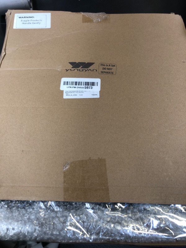 Photo 1 of Clear Self-Assembly Acrylic Display Case Transparent Dust Proof Protection Showcase for Figurine Collectibles Figures Basketball(12 x 12 x 12 Inch)