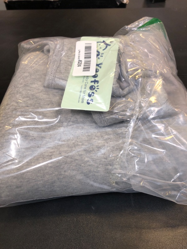 Photo 1 of Yoofoss Baby Wearable Blanket TOG 2.5 Winter Sleep Sack 18-24 Months, 100% Cotton Toddler Sleeping Sack with 2-Way Zipper Warm Quilted Sleepsack, Grey, X-Large