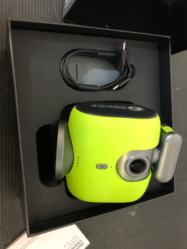 Photo 2 of XbotGo Chameleon AI Powered Sports Action Camera, Sports Gimbal Tracking System with Team and Player Tracking, COMS 4K Video, 360° Rotation, 120° FOV, Live Streaming (Lemon Green)