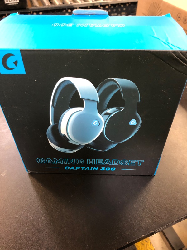 Photo 1 of Gtheos 2.4GHz Wireless Gaming Headset for PS5, PS4 Fortnite & Call of Duty/FPS Gamers, PC, Nintendo Switch, Bluetooth 5.3 Gaming Headphones with Noise Canceling Mic, Stereo Sound, 40+Hr Battery -White