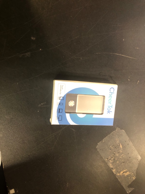 Photo 1 of Cheerdots Bluetooth Presentation Clicker Wireless Presenter, Air Mouse with Red Light Presentation Remote for Mac, Windows, iPad OS and Android, Space Gray