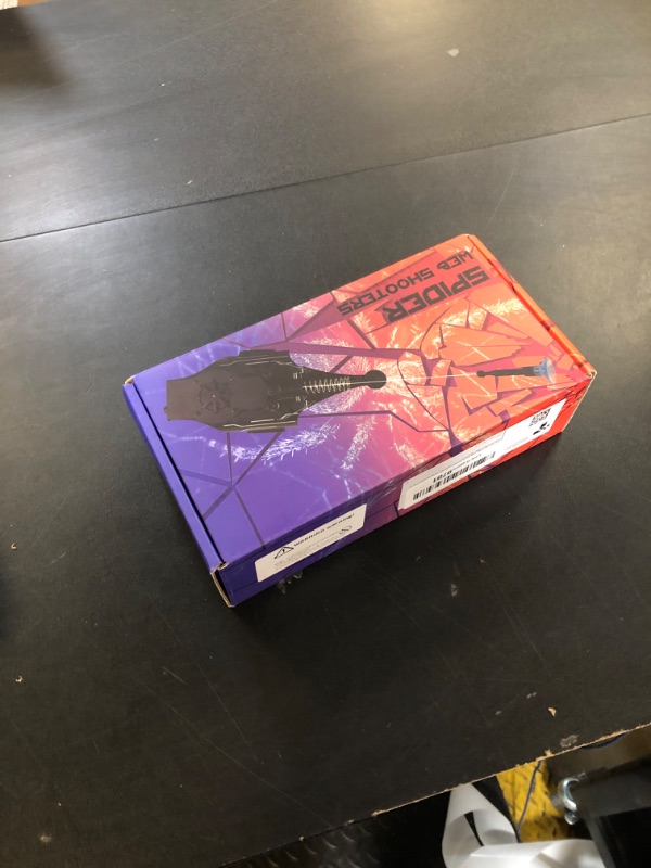 Photo 1 of Spider Web Shooters, Web Launcher with Gloves, Realistic Web-Slinging Action Safe and Fun Superhero Toy for Men and Kids - Blue