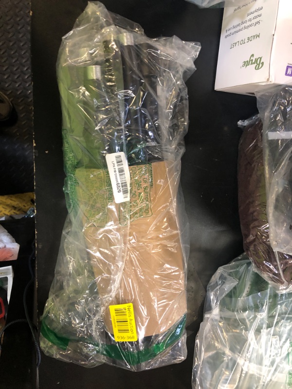 Photo 1 of Extra Long Curtain Rods for Windows 240 Inches, Adjustable Black Curtain Rod for Outdoor 1 Inch Heavy Duty Modern Window Rods with Aluminum End Caps for Farmhouse Kitchen Bedroom Living Room