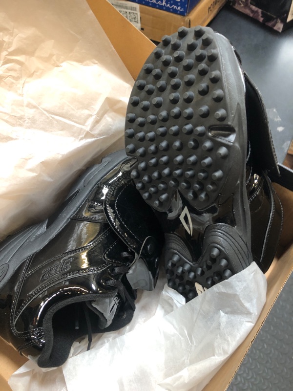 Photo 2 of 3N2 Men's Reaction Pro Plate Lo Shoes, Size 8, Black Patent Leather (7345-99)