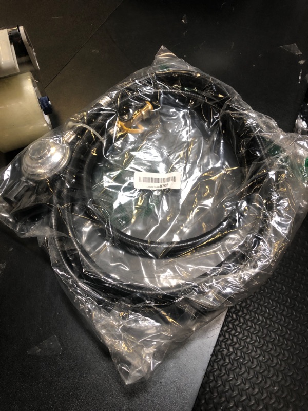 Photo 1 of DOZYANT 12 Feet Quick Connect Propane Hose with Regulator Replacement for Olympian 5100, 5500 RV Grill Parts and Other Low Pressure LP Gas Grill, Heater, 1/4" Female Quick Connect Adapter x Acme Nut