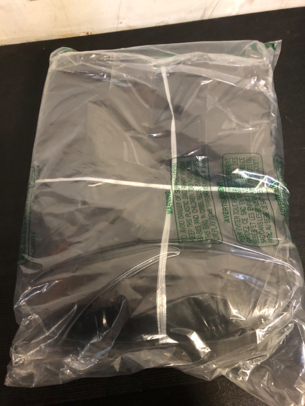 Photo 1 of Reginary 50 Pieces Reusable Totes Bag Bulk Shopping Bags Non Woven Grocery handbag with Handles Foldable for Boutiques(Black)