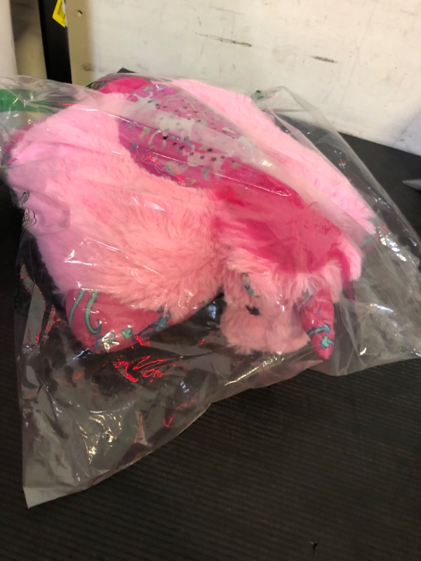 Photo 1 of Pillow Pets Colorful Pink Unicorn Sleeptime Lite 11" Stuffed Animal Plush Nightlight