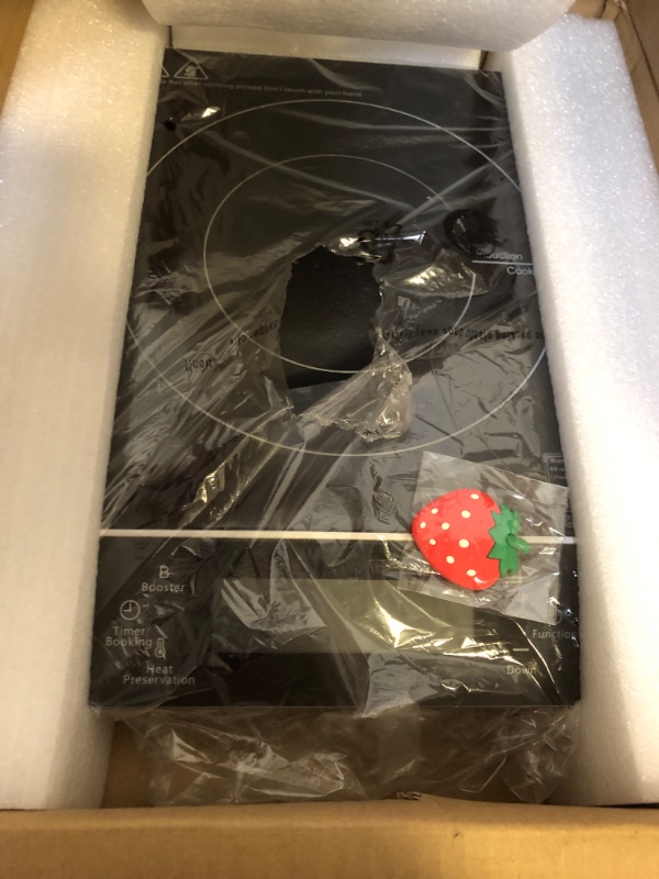 Photo 1 of VBGK Induction Cooktop,1800W Single Burner Induction Cooktop,Induction Hot Plate for Cooking,Induction Stove Top with LCD Sensor Touch Control,9 Temp Levels,Child Safety Lock & Timer 110V Cooktops