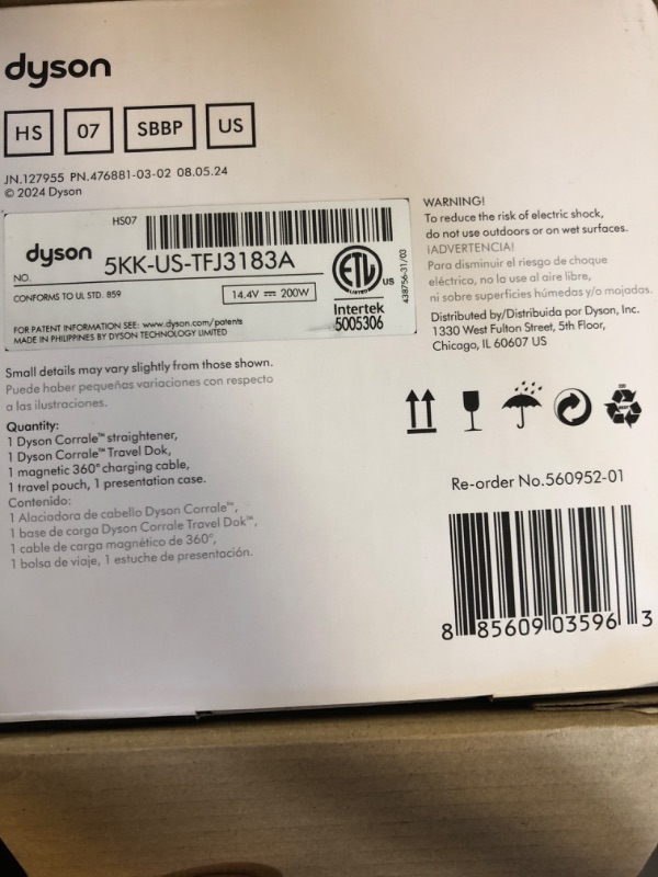 Photo 1 of Special Edition Dyson Corrale™ Styler Straightener in Strawberry Bronze and Blush Pink with Dyson-Designed Presentation case