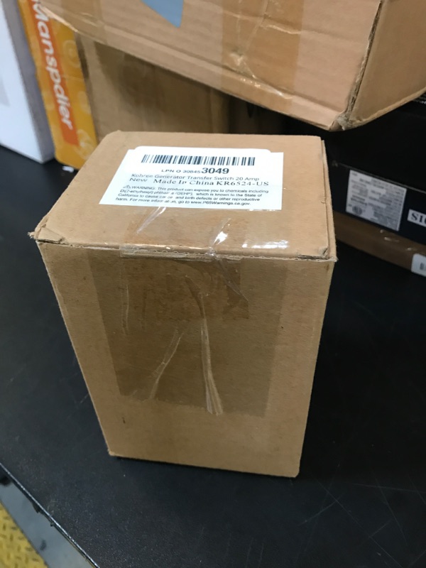 Photo 1 of Kohree 20 Amp Generator Transfer Switch 125V Power Inlet Box Weatherproof, NEMA 5-20P Inlet Circuit Breaker, Predrilled Manual Transfer Switcher Power Inlet Box for Indoor Outdoor Use, ETL Listed