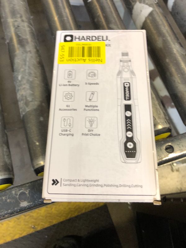 Photo 1 of HARDELL Mini Cordless Rotary Tool, 5-Speed and USB Charging Rotary Tool Kit with 69 Accessories, Multi-Purpose 3.7V Power Rotary Tool for Sanding, Polishing, Drilling, Etching, Engraving, DIY Crafts