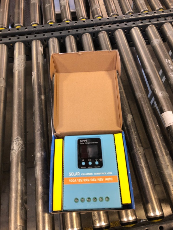 Photo 1 of Upgraded 100A MPPT Solar Charge Controller 12V 24V 36V 48V LCD Display Battery Intelligent Regulator Max 100V Input Dual USB for Lead-Acid/Lithium
