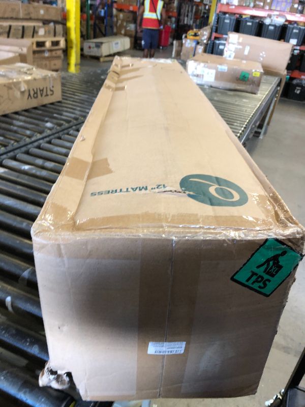 Photo 1 of ZINUS 12 Inch Foam and Spring Hybrid Mattress [New Version], Queen, Fiberglass Free, Medium Firmness, Durable Support, Certified Safe Foams & Fabric, Mattress in A Box