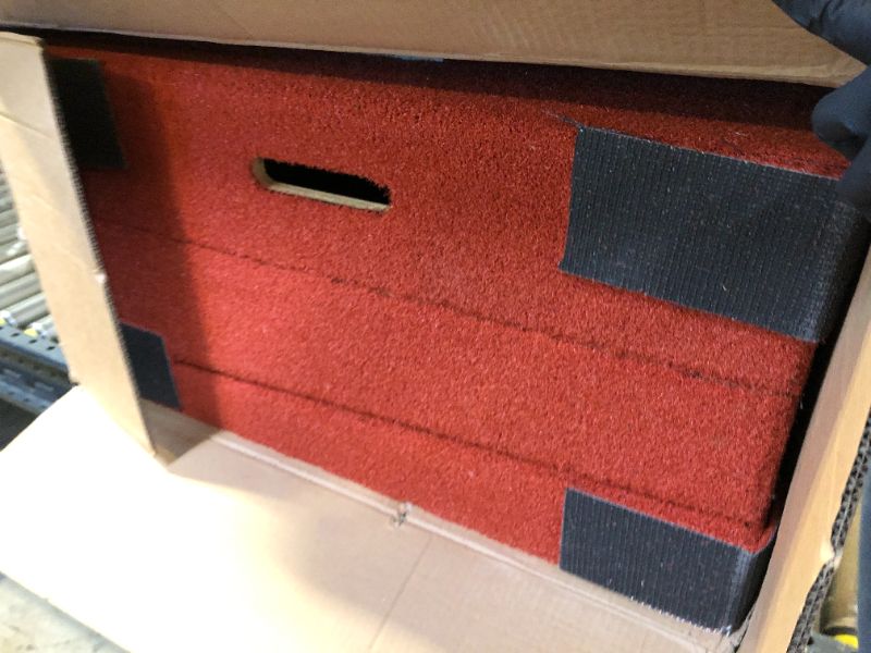 Photo 1 of TUBAGOU Pitching Mound 6" Portable for Baseball Softball Pitchers Mound|with 24"x6"Regulation Pitchers Mound Rubber, Indoor Outdoor Pitching Practice and Training-Red