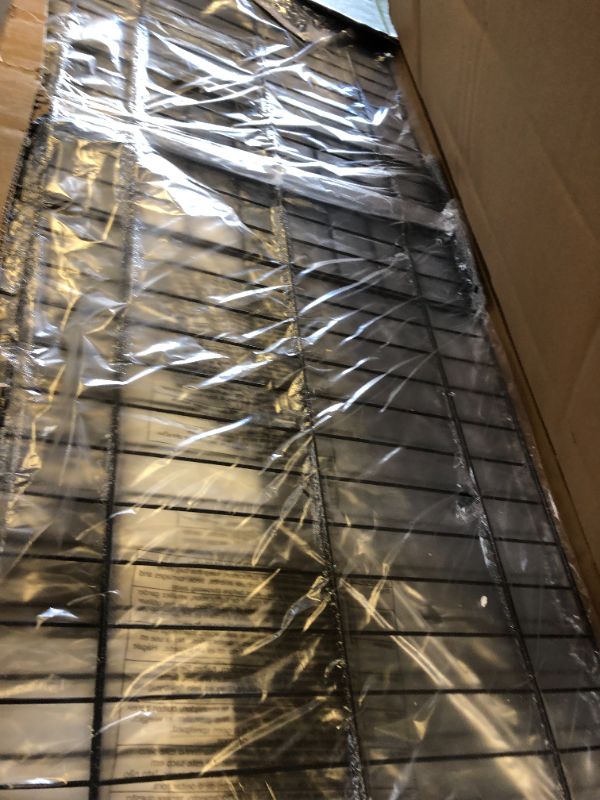 Photo 1 of VECELO Queen Size Bed Frame with 50" Tall Storage Bookcase Headboard, 4 Large Storage Drawers & Charging Station, Heavy-Duty Metal Slats/No Box Spring Needed, Rustic Brown