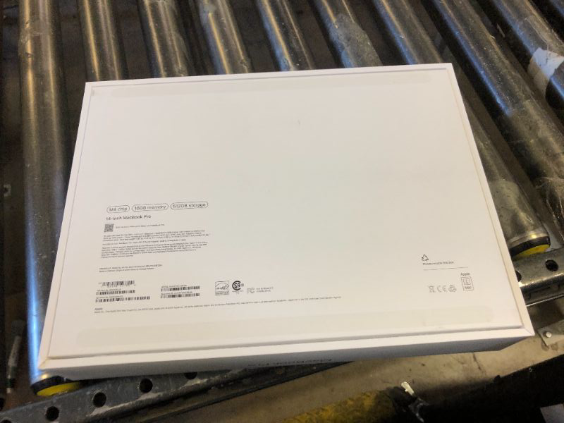 Photo 7 of Apple 2024 MacBook Pro Laptop with M4 chip with 10?core CPU and 10?core GPU: Built for Apple Intelligence, 14.2-inch Liquid Retina XDR Display, 16GB Unified Memory, 512GB SSD Storage; Silver