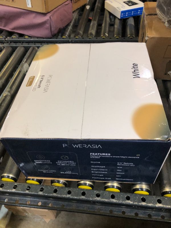 Photo 1 of 12 Pack 6 Inch 5CCT Dimmable LED Recessed Lights, 12W=75W, 1200LM, Selectable 2700K-6000K, ETL and Energy Star Certified