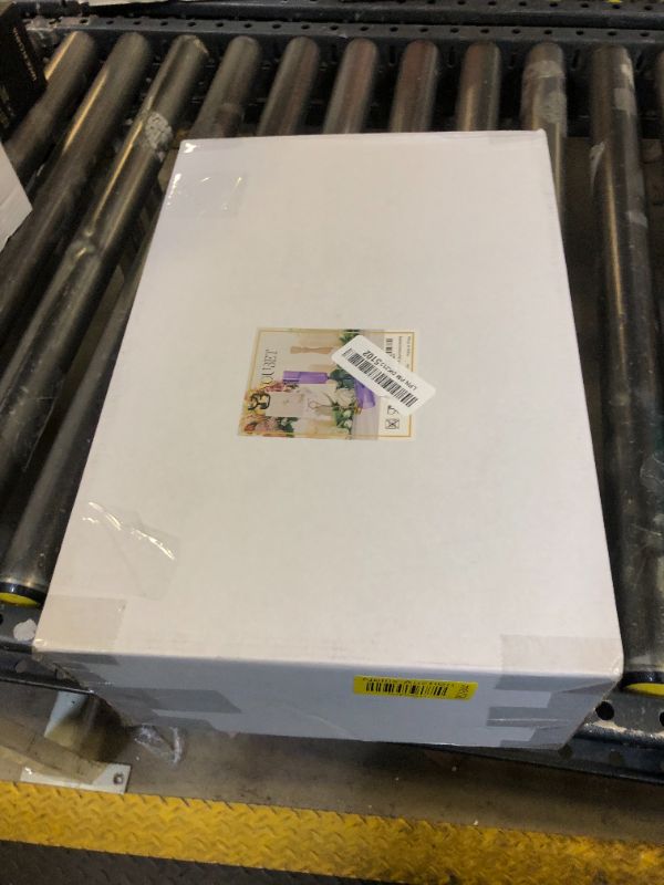 Photo 1 of YOUBET 24 Pack Purple Plastic Champagne Flutes -6 Oz Clear Purple Champagne Glasses - Square Plastic Toasting Glasses for Birthday Anniversary Wedding & Holiday Party & Mardi Gras