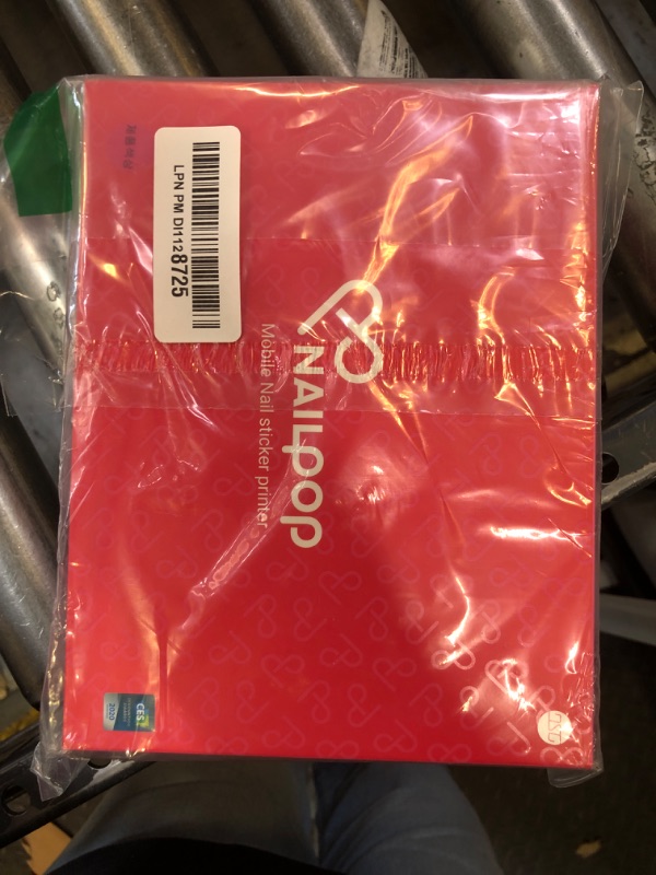 Photo 1 of NAILPOP Nail Art Printer Machine - Digital Nail Design Machine Printer that comes w/ 10 Sheets of Nail Sticker Paper | Wireless & Automatic Nail Art Machine | Limitless Design & Easy Navigation (PINK)