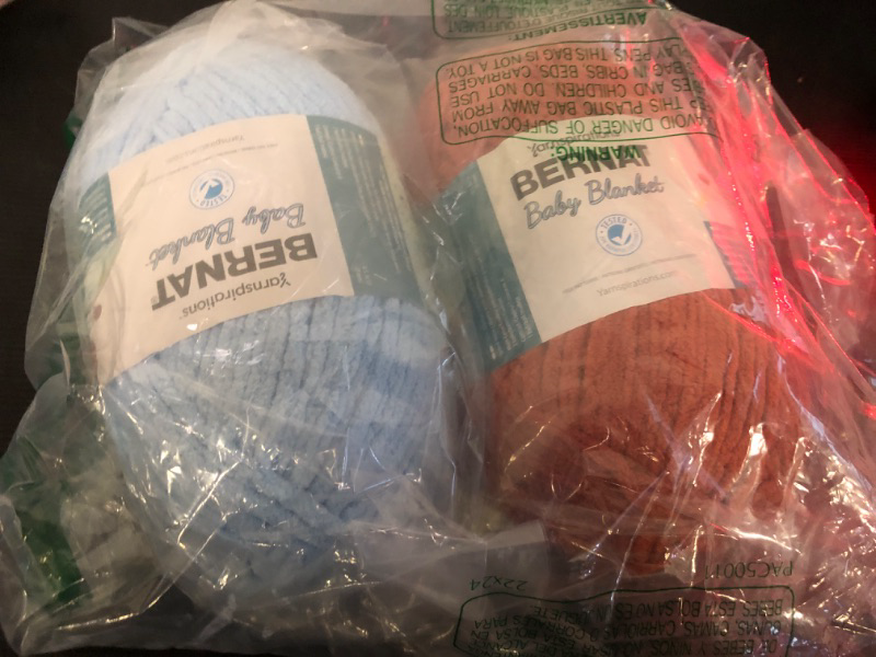 Photo 1 of  Bernat BABY BLANKET BB Dreams Yarn - 2 Pack  
