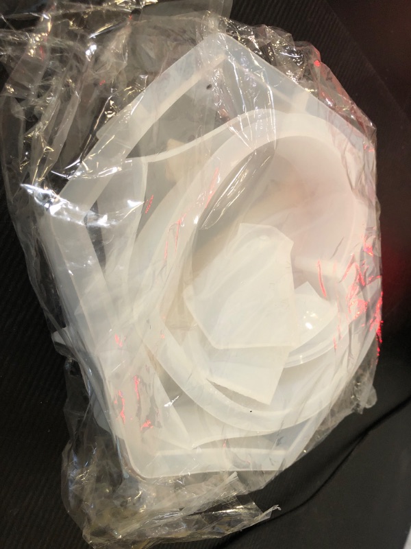 Photo 1 of YOILES Resin Molds Silicone,Epoxy Resin Casting Craft Mold for Flower Preservation Bookends DIY Art (Large, Hexagon+Heart+Square)