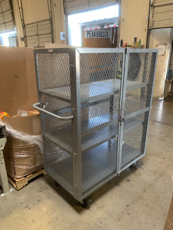 Photo 2 of WINHOLT Steel Security Cages, 3 shelves,