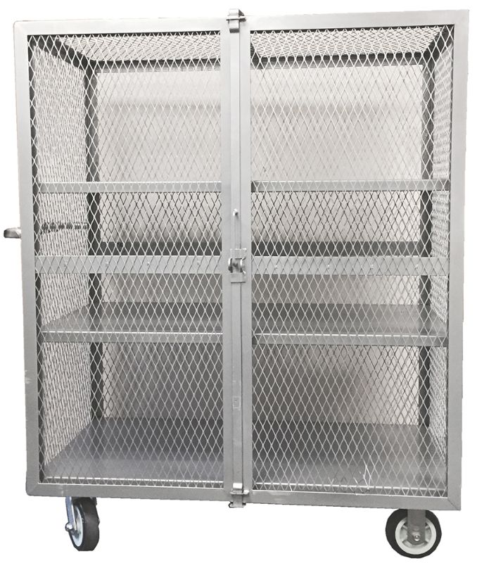 Photo 1 of WINHOLT Steel Security Cages, 3 shelves,