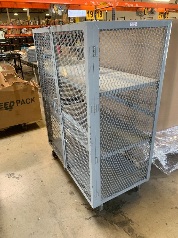 Photo 3 of WINHOLT Steel Security Cages, 3 shelves,