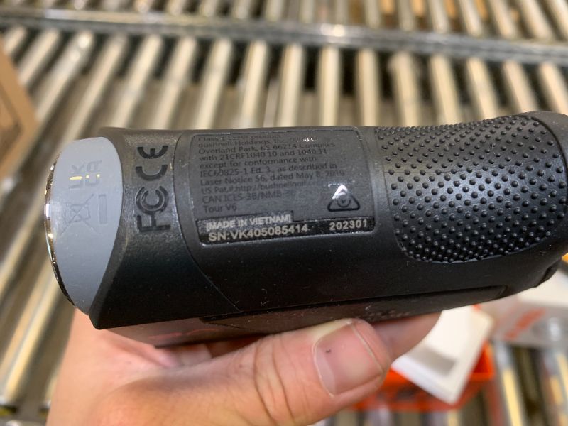 Photo 1 of Bushnell Tour V6 Golf Rangefinder, Visual Jolt Flag Locking, Magnetic Mount, 1300 Yard Range 6X Magnification