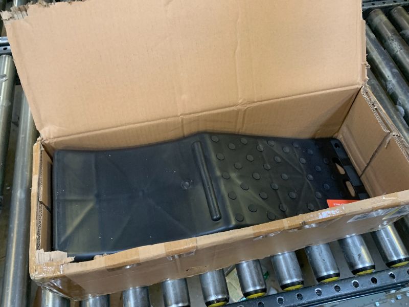 Photo 1 of VEVOR Vehicle Ramp, Max. 20000 lbs/9 Ton Capacity Car Service Ramp, Effortlessly Lift 5.5" High, Durable Nonslip & Portable, for Routine Oil Change, Tire Replacement Repairs, Work with Low-Lying Car