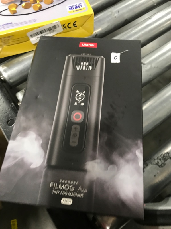 Photo 1 of ULANZI FILMOG Ace FM01 Fog Machine, Portable Smoke Machine with Remote Control Hand-held Fogger for Photography, Outdoor Events, Parties, Stage Effects, Halloween, Disinfection or Weddings