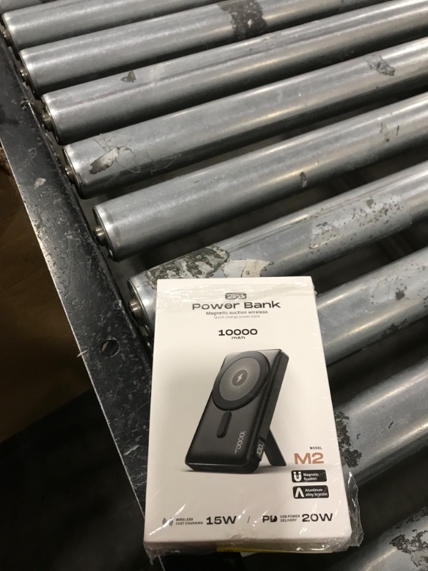Photo 1 of 2025 Latest Magnetic Wireless Portable Charger Power Bank - 10000mAh Mag-Safe 22.5W PD Fast Max Charging with Built-in LED Display, Magnetic Battery Pack for iPhone 16/15/14/13/12/Pro/Mini/Pro Max