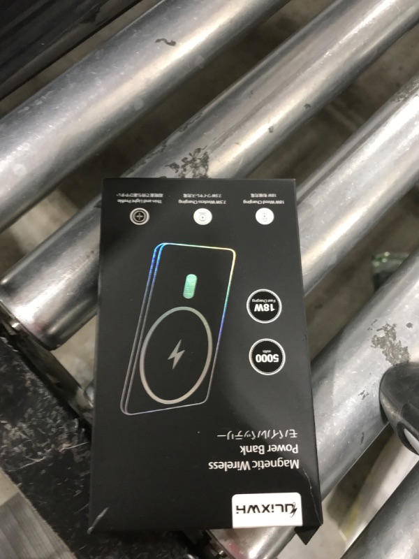Photo 1 of ULiXWH SlimMag Power Bank 5000mAh, Magnetic Wireless Portable Charger with Fast Charging, Enhanced Safety MagSafe Battery Pack for iPhone 16 Pro Max/16 Pro/16/15/14/13/12