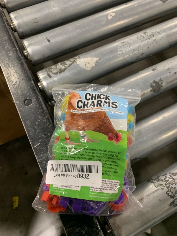 Photo 1 of JOR Chicken Leg Bands, Numbered & Multi-Colored Poultry Plastic Bands for Ducks, Turkeys, Birds, Quails, Pigeons, etc., Clip-on Leg Rings, Chicken Identification Leg Bands, 0.6", 100 Pcs per Pack