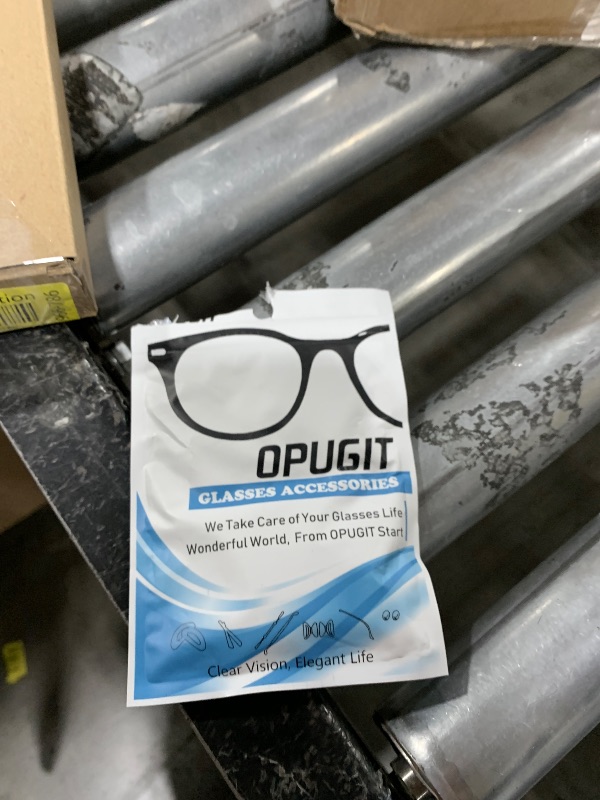 Photo 1 of OPUGIT Push-in Eyeglass Nose Pads,10 Pairs Glasses Nose Piece Soft Nose Guards Clear Anti-Slip Nose Bridge Pads Replacement for Rimless/Frameless Eyewear Frame