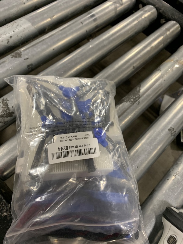 Photo 1 of Tivcroxs 28 Pack Replacement Part Compatible for Eufy RoboVac 11S, 15C, 30, 30C, 12, 35C, 25C, 15T Robotic Vacuums, 2 Rolling Brushes, 12 Filter Sets, 12 Side Brushes, 2 Pre Filters
