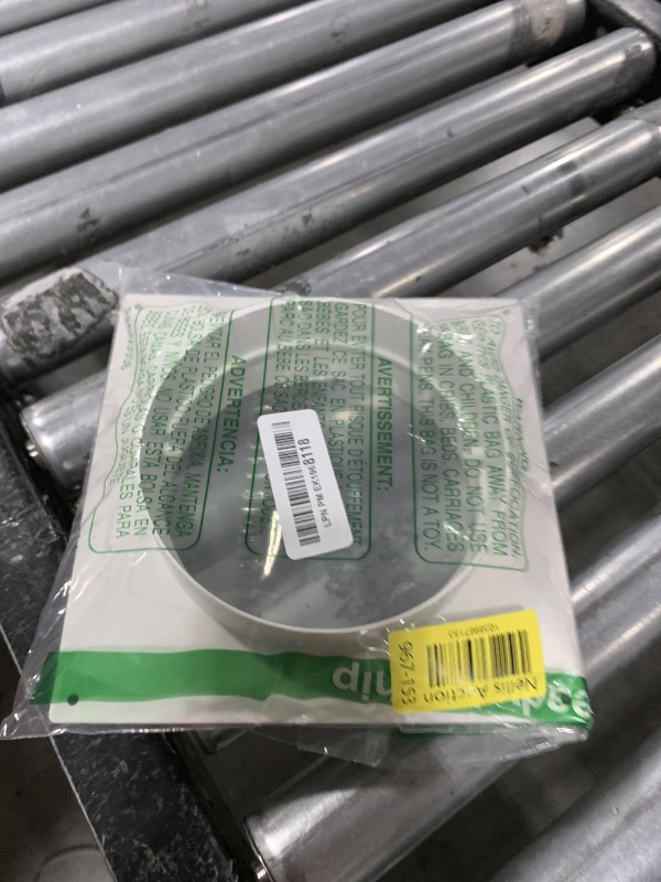 Photo 1 of 6" Inch Duct Connector Flange - Plastic Straight Pipe Flange for Heating Cooling - Inlet Outlet Ventilation System - Ducting Coupling Wall Plate - Assembly Joint (150mm)